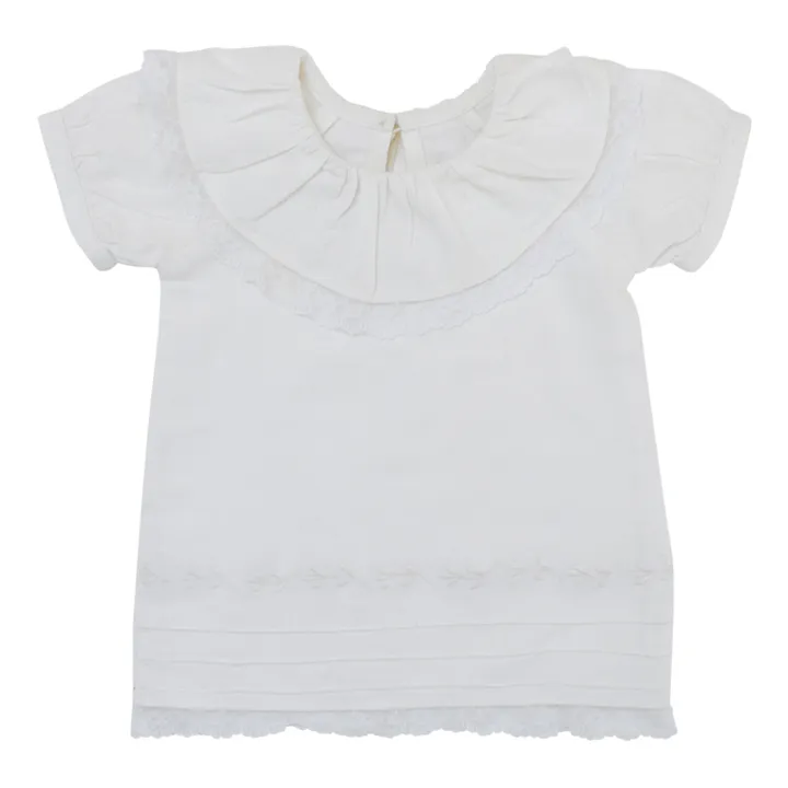 Lililotte Exclusivité Lililotte x Smallable - Blouse Charline | Blanc cassé