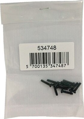 Round-Headed Screw 2.3×10Pbho - 534748 - Blackzon