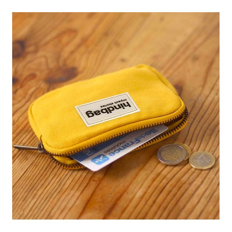 Porte monnaie Lili 13 cm Safran