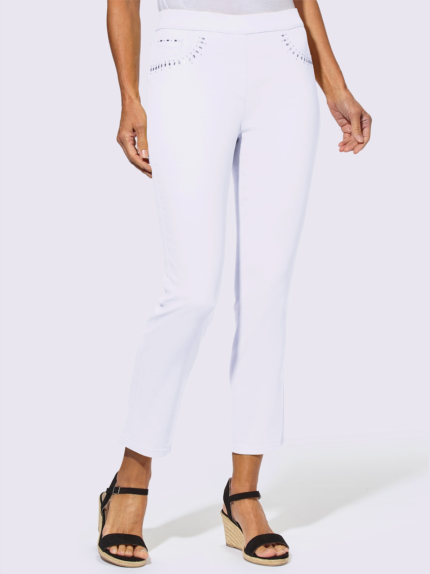 Jean 7/8 96% coton