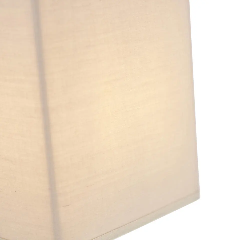 Qazqa wandlampen vete beige e27