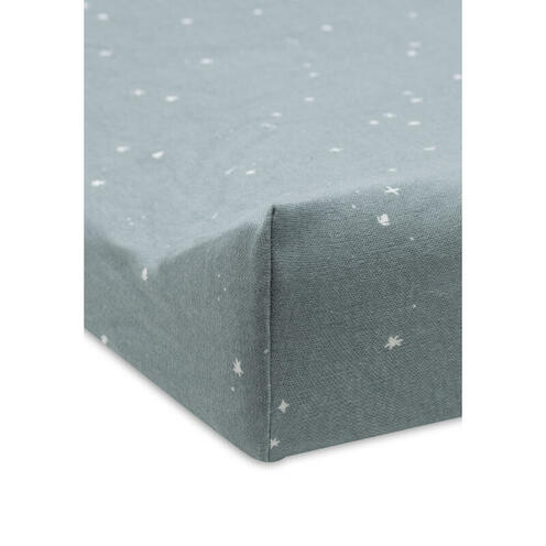 Housse de matelas à langer 50x70cm Twinkling - Sea green - JOLLEIN