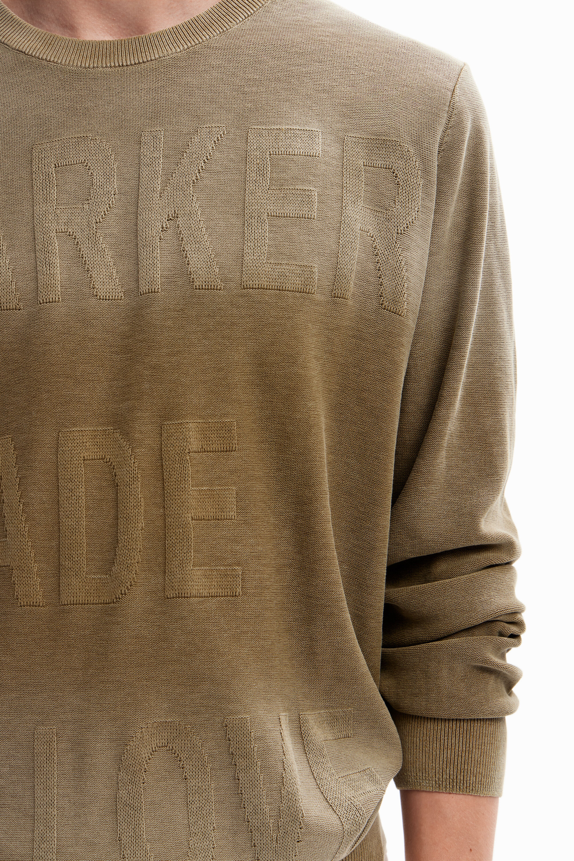 Pull dégradé message