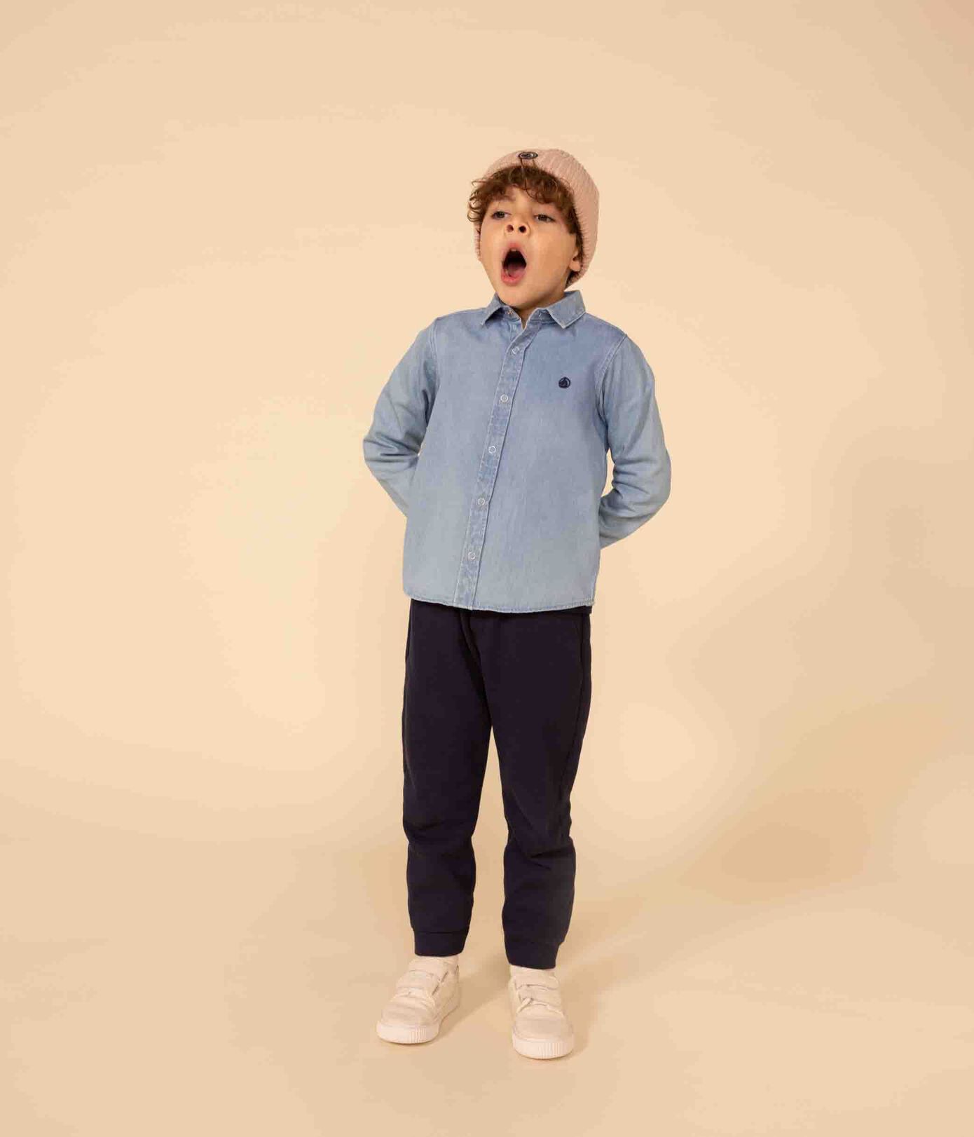 Chemise en denim léger enfant garçon