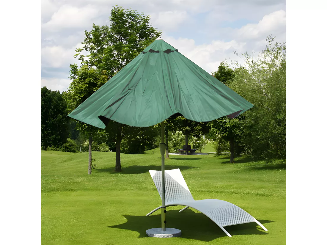 Parasol de jardin Ø aluminium 300 x 300 x 242 cm 04_0003882