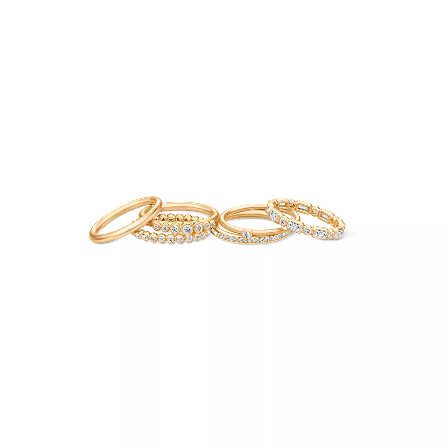 Julie Sandlau Purity Ring 14 kt. Guld 0,017 ct. YG14-RI337