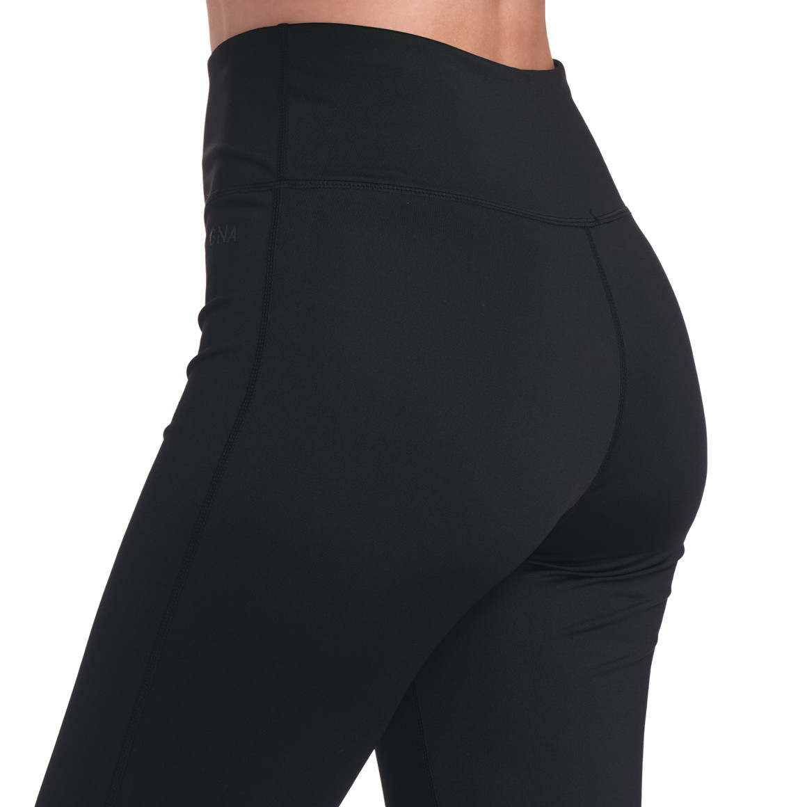 Gina Sports Damen Yoga-Hose mit Schlag schwarz