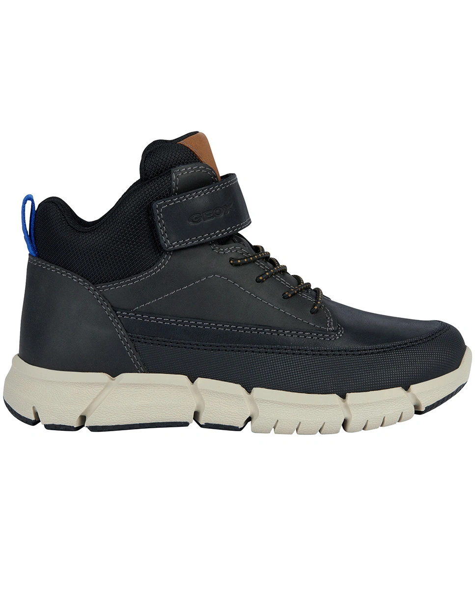 Schnür-Boots FLEXYPER in schwarz
