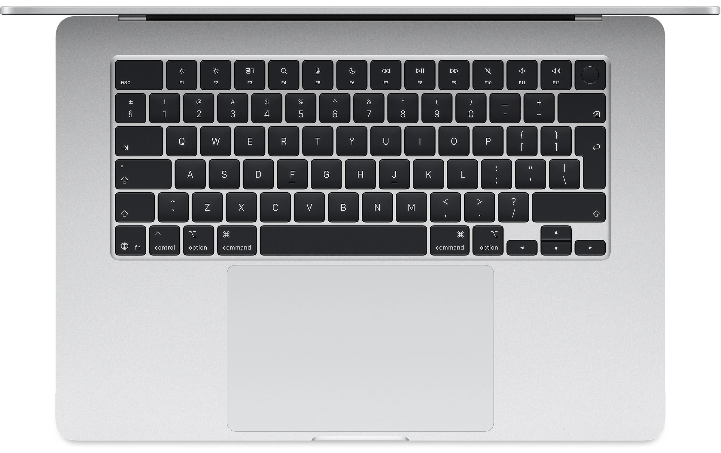 Apple Notebook »MacBook Air 15 2025 M4 10C GPU / 24 GB / 1 TB Silber« 38,86 cm / 15,3 ″ Apple M4 1.000 GB SSD