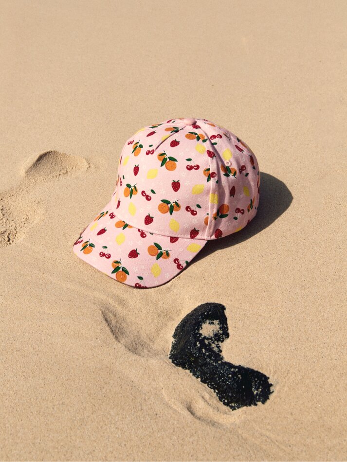 Boné Fruñas Print - Rosa