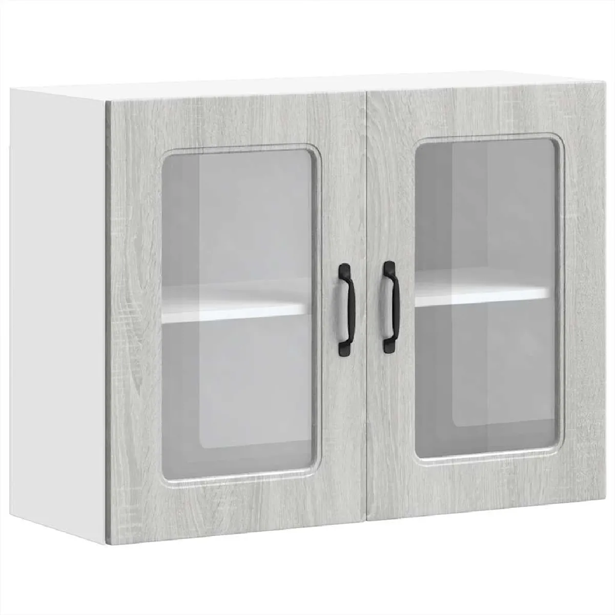 vidaXL Armoire murale cuisine Kalmar Sonoma Gris