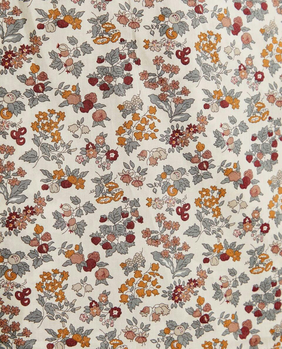 CAMISA INFANTIL COM ESTAMPA FLORAL