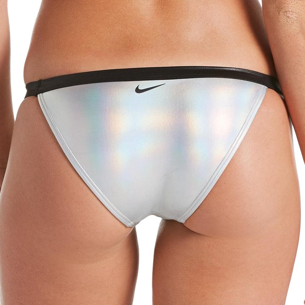 Nike Bas de maillot de bain Gris Argenté Femme Nike Bikini Bottom