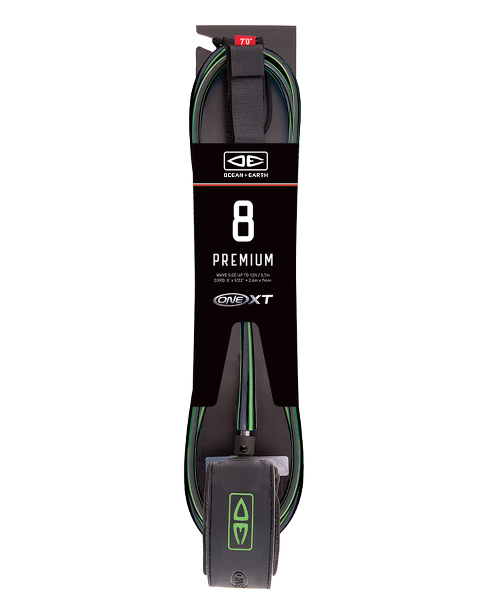 Ocean and earth Leash Premium - 8'0 - One XT Blue