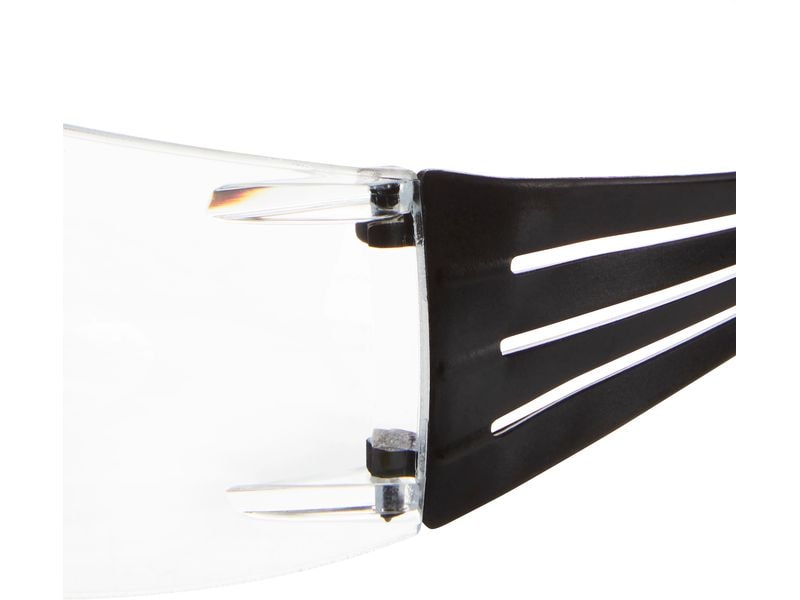 3M Schutzbrille SecureFit 425 mit  2.5 Dioptrie, Transparen Bügelbrille mit Lesebrille SF425 und  2.5 Dioptrie