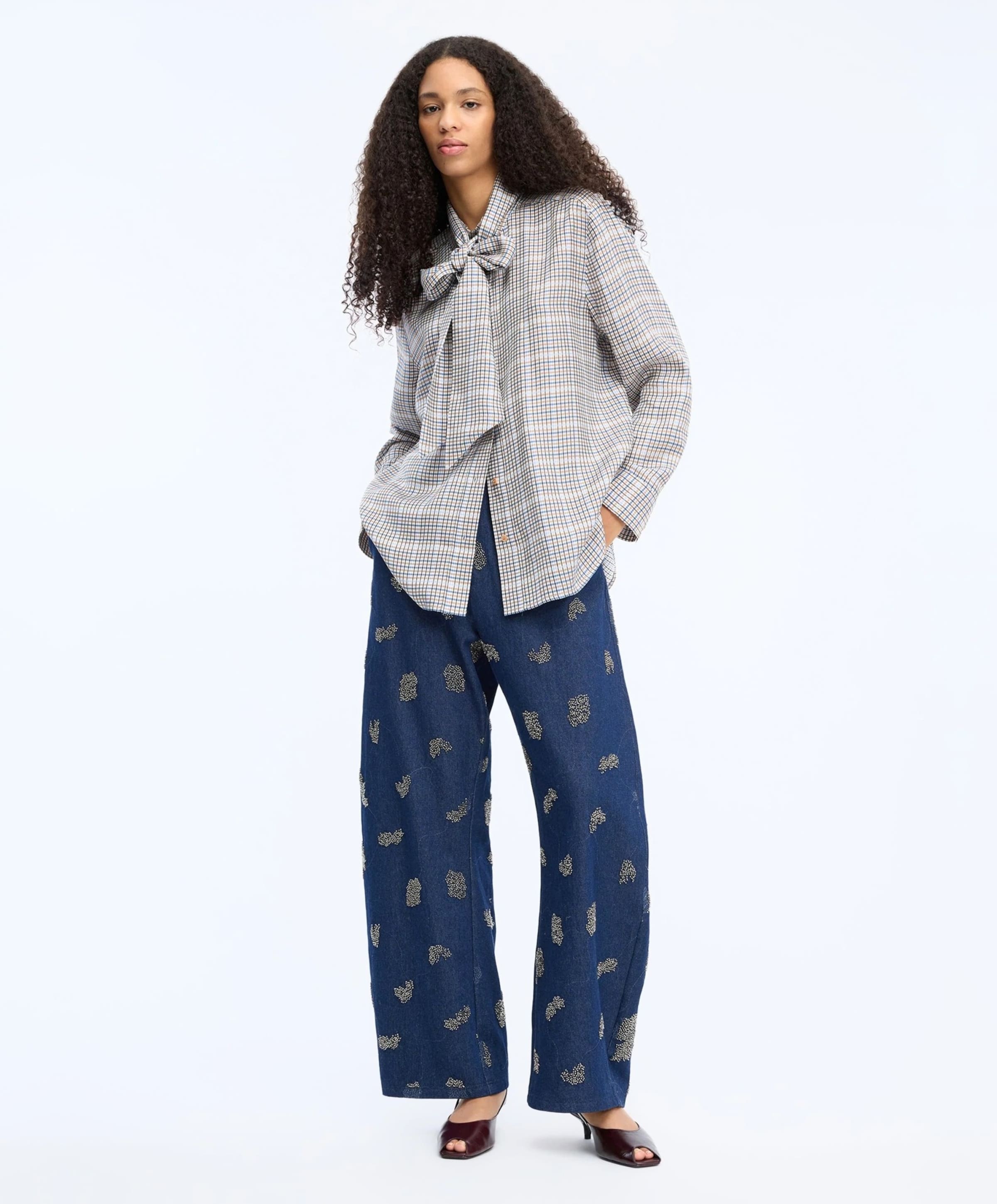 Munthe Dames blouse blauw