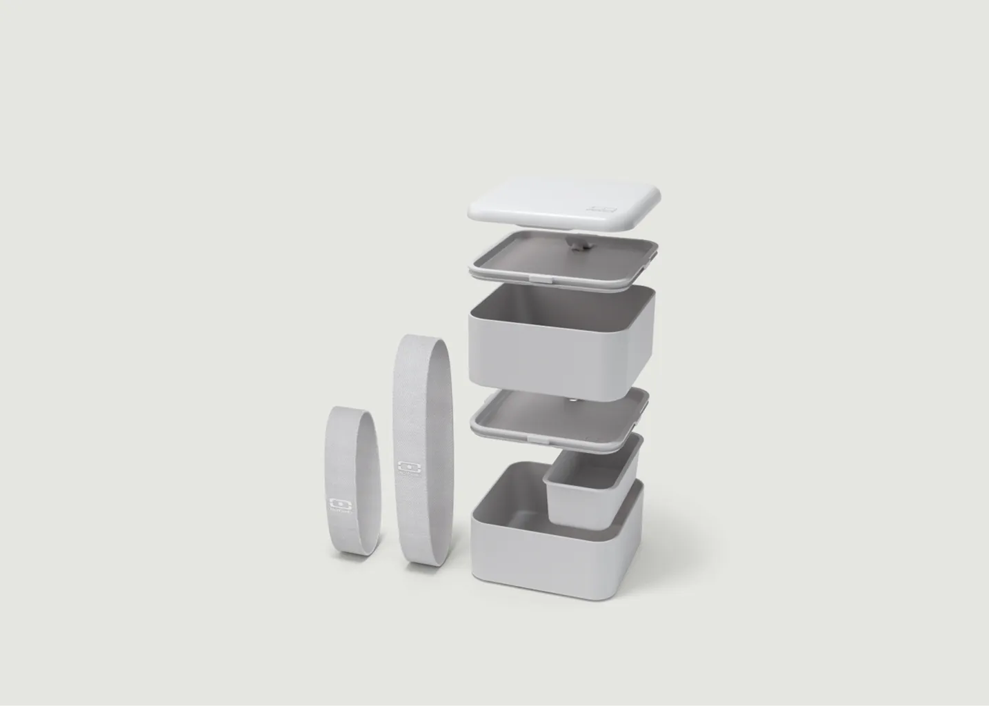 MB Square gris Coton monbento