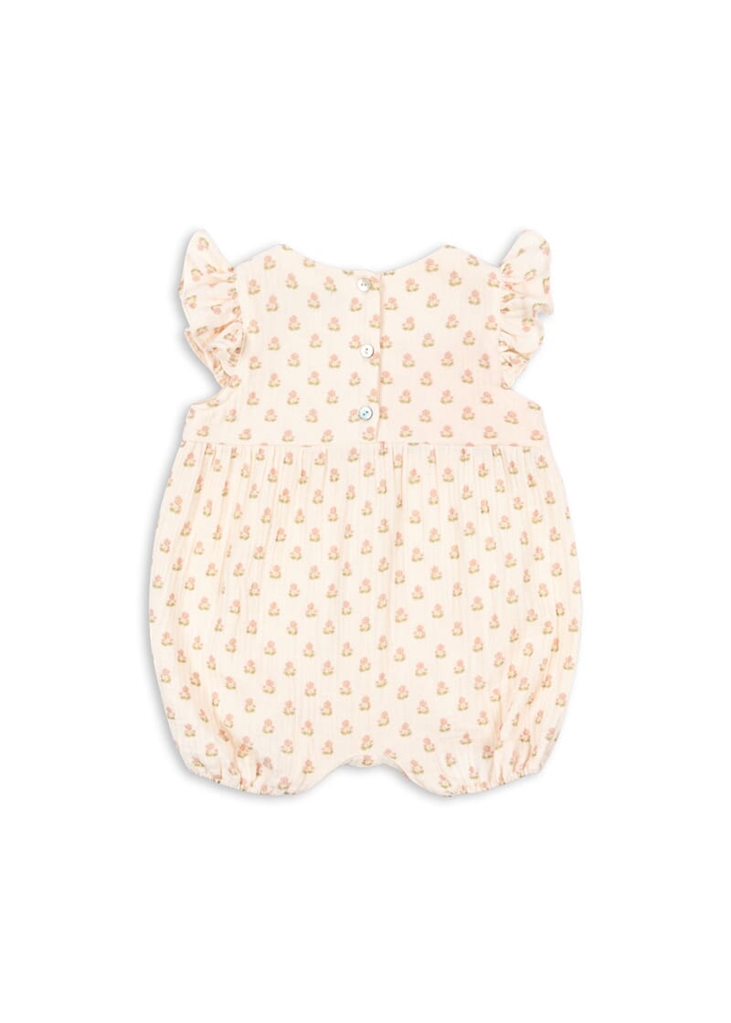 Coco Frill Romper carta rosa - Konges Sløjd - Rumpetroll