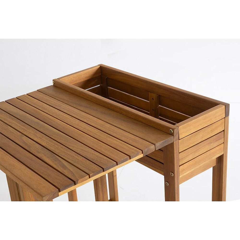 CAFÉSETT SUNFUN FYRIS BORD + 2 STOLER NATUR