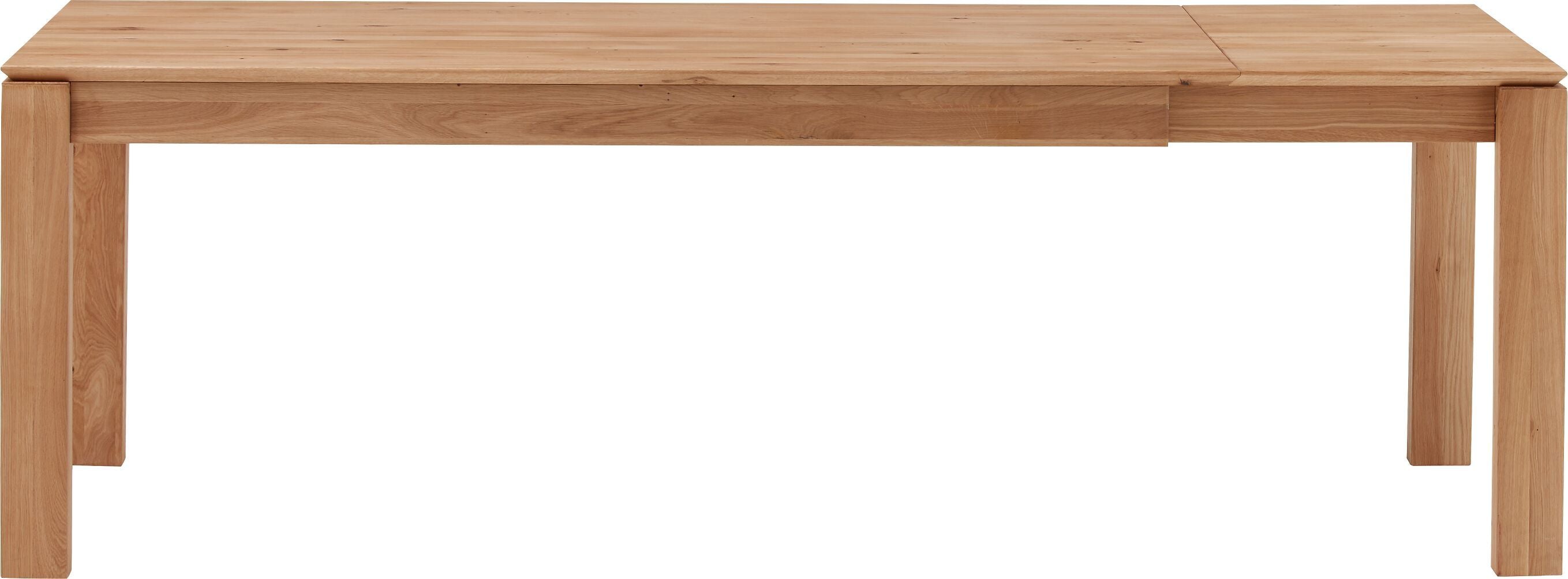 LONGO Ausziehtisch - Natur / B: 160.0 cm x T: 90.0 cm x H: 75.0 cm