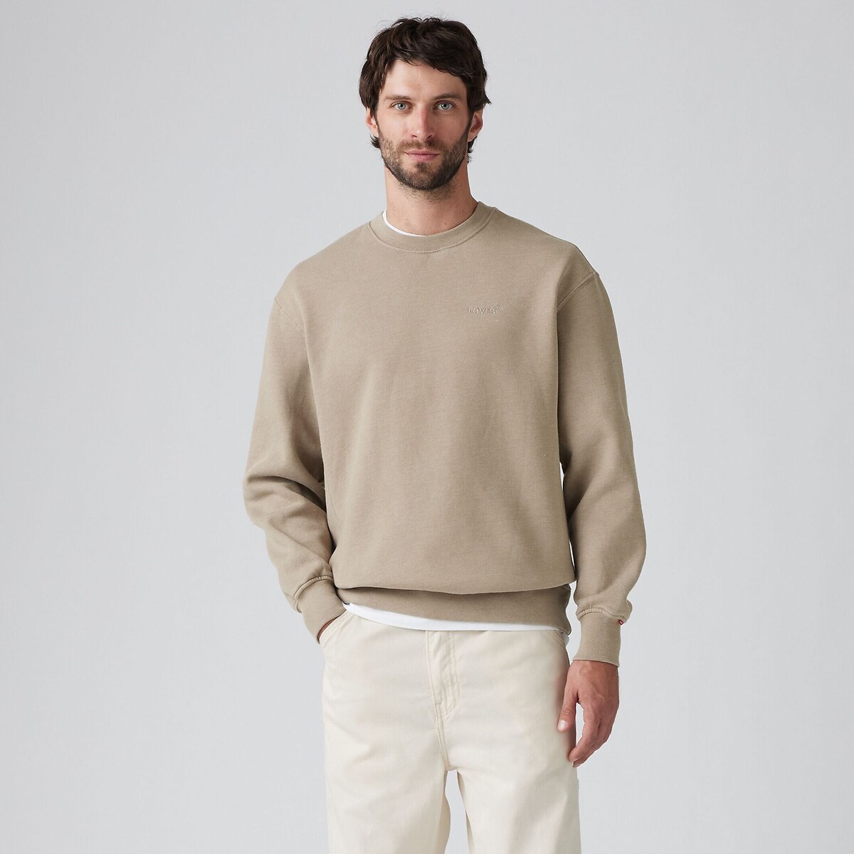 Suéter Levi's com gola redonda Housemark
