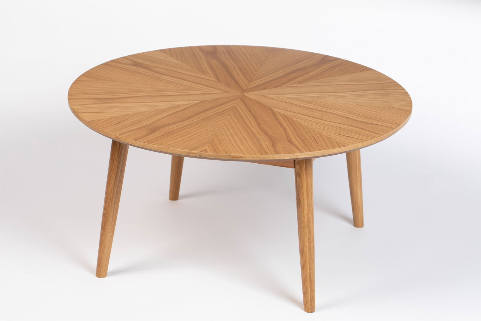 Couchtisch rund FABIO 80 cm Eiche
