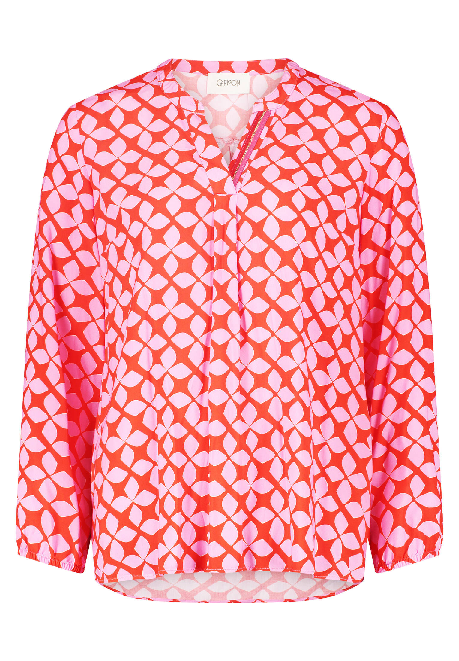 Cartoon| Damen Blusenshirt mit Muster