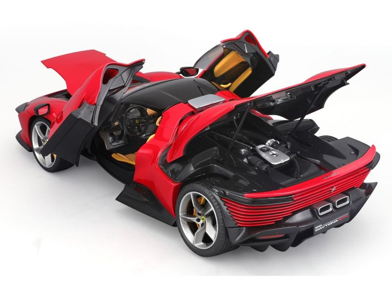 BBurago Ferrari Signature Daytona SP3 Rot 1:18 Sammlermodell im Massstab 1:18