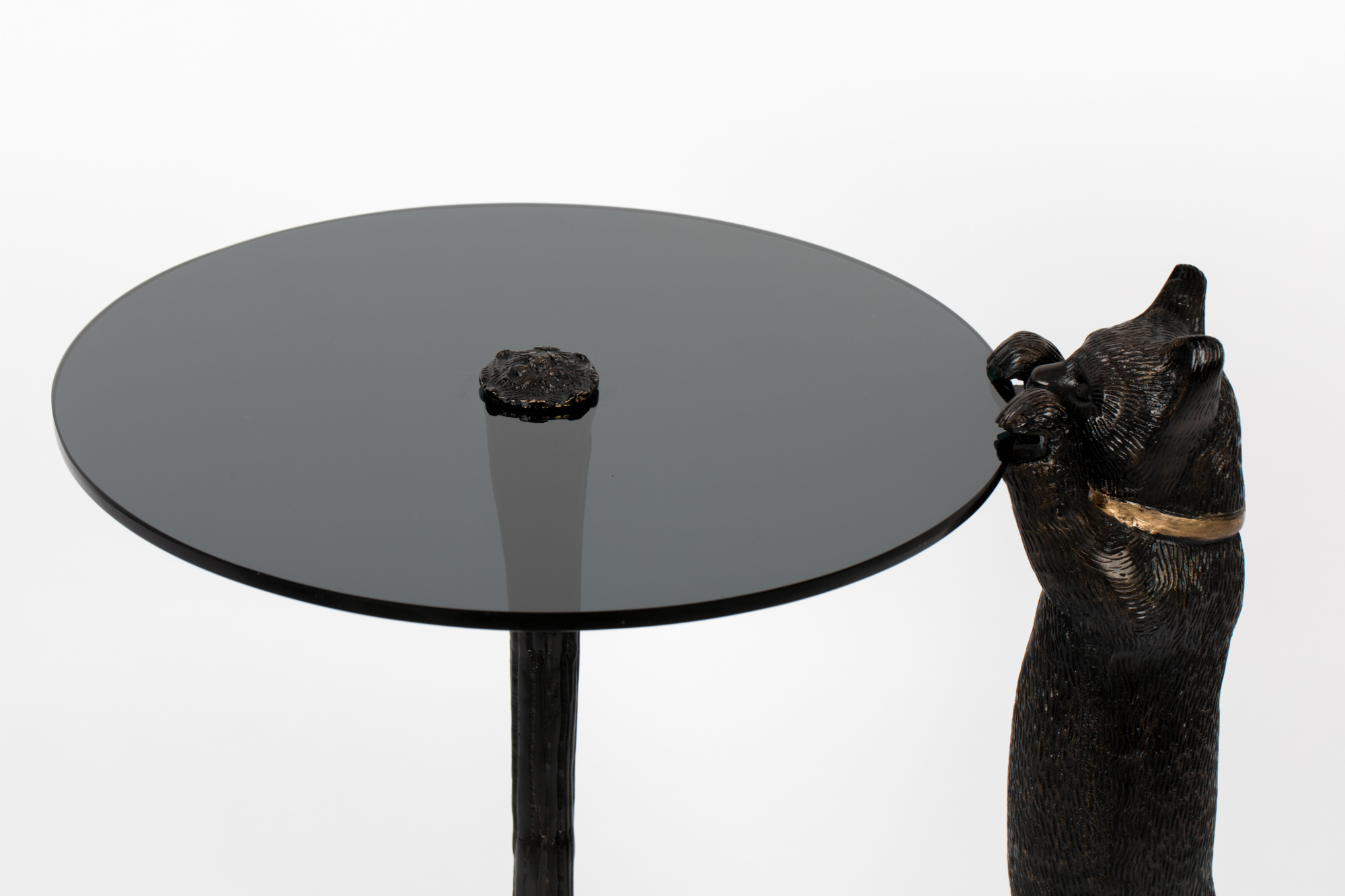 Bold Monkey bijzettafel No Girlfriend No Problem zwart