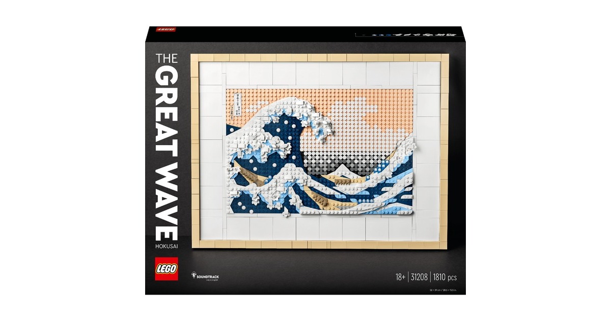 LEGOArt - Hokusai - De grote golf Constructiespeelgoed  (31208)