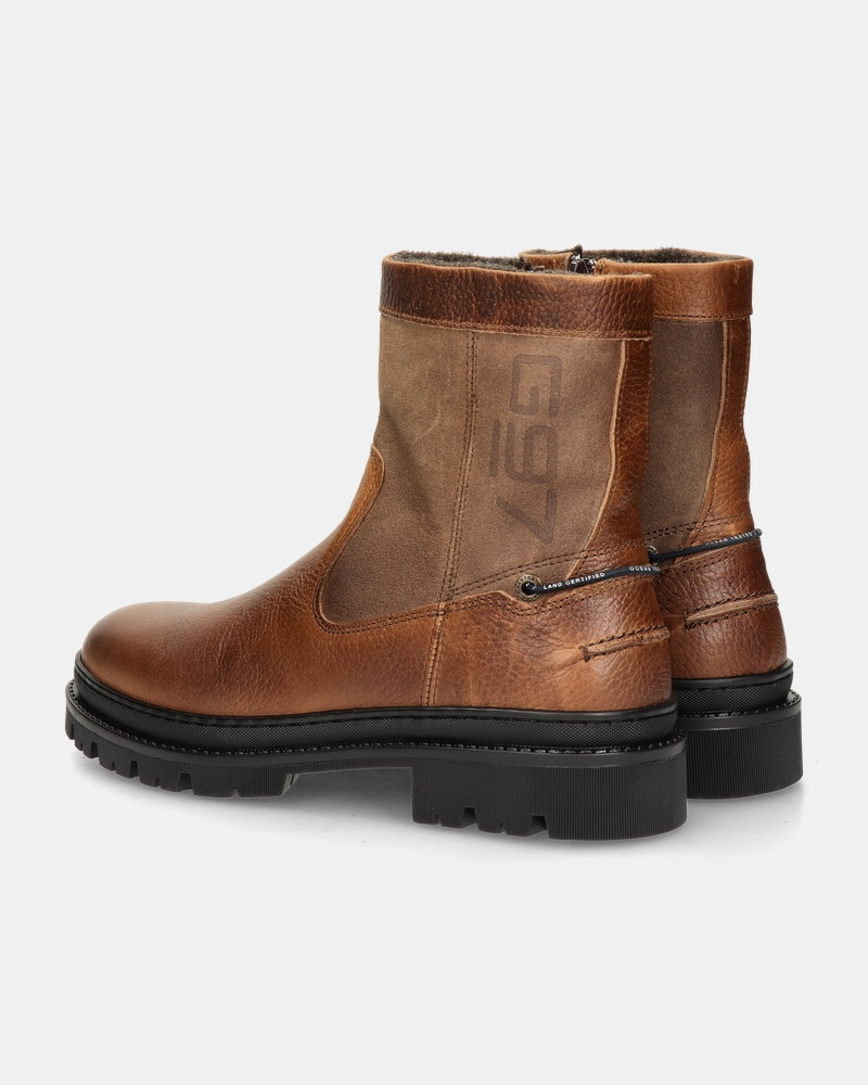 Gaastra Bering High Zip Rits- & gesloten boots  - cognac