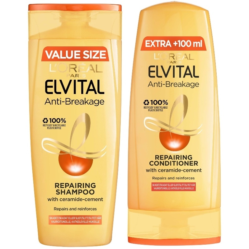 L'Oréal Paris Elvital Anti-Breakage Repairing Set 400 + 300 ml