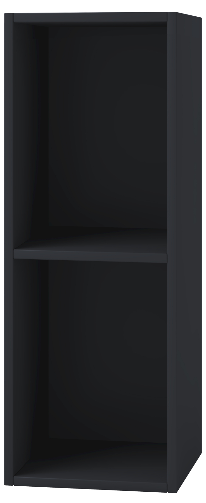 CD/DVD-Sammel-Regal MENDAS - schwarz - 2-Fach - 72 cm hoch