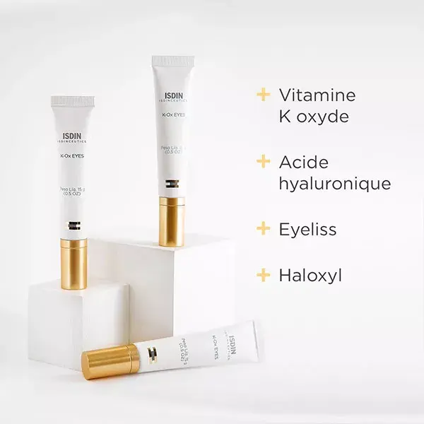 ISDIN Isdinceutics K-Ox Eyes Creme para Contorno dos Olhos Anti-Inchaço e Anti-Olheiras 15g