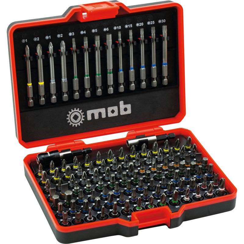 Coffret d'Embouts de Vissage Mob 113 Pièces