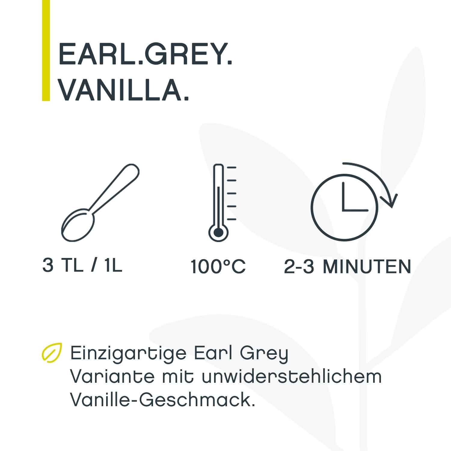 tea exclusive - Earl Grey Vanilla Schwarzer Tee bio