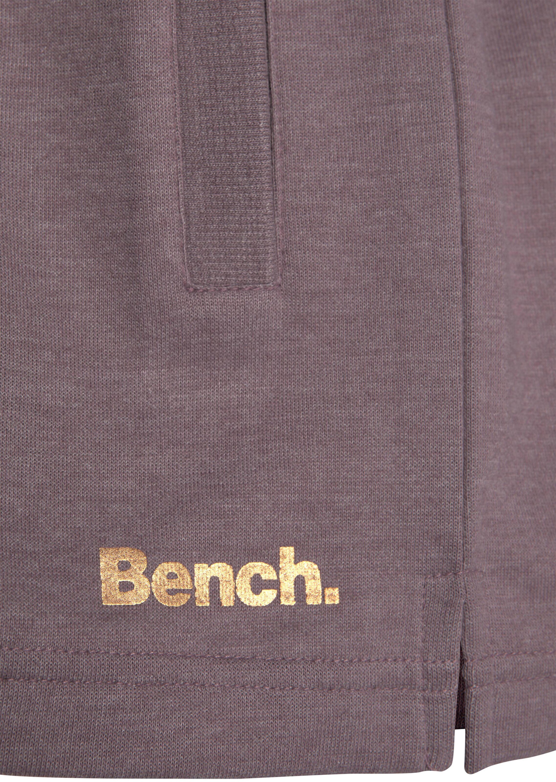 Relaxshorts in mauve-meliert
