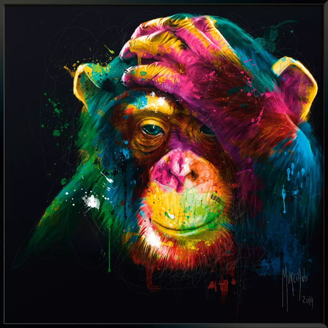 Wandbild 70 x 70 cm Darwin’s Preoccupations