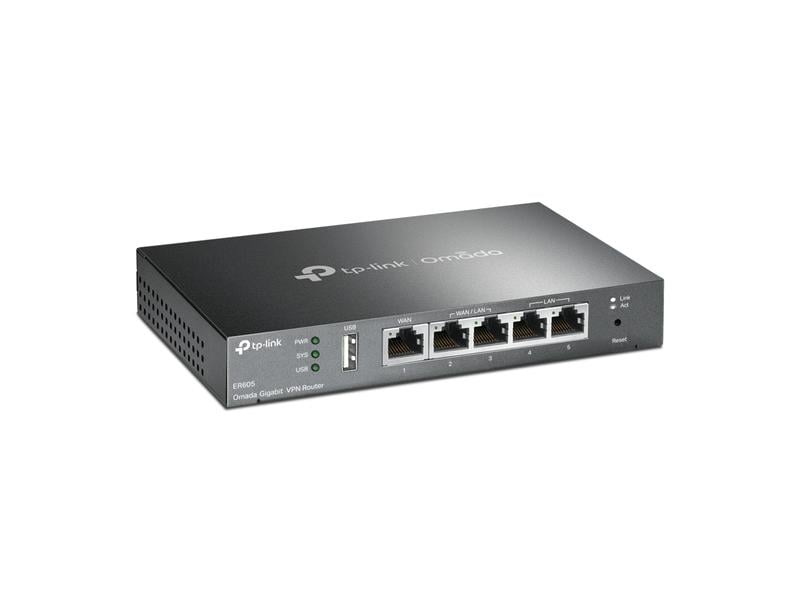 TP-Link VPN-Router Omada Gigabit VPN Business Router ER605 Omada Gigabit-Multi-WAN-VPN-Router