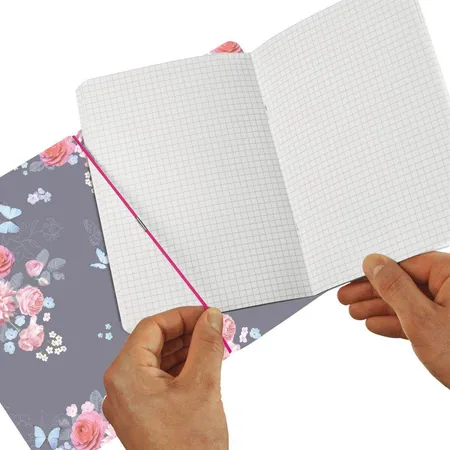 Herlitz Notizheft PP A4 flex Ladylike Flowers