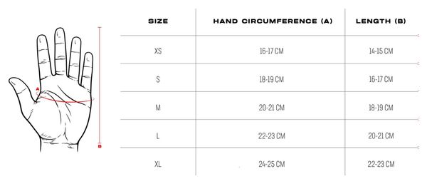Paire de Gants Longs Prologo Blend Gris Noir