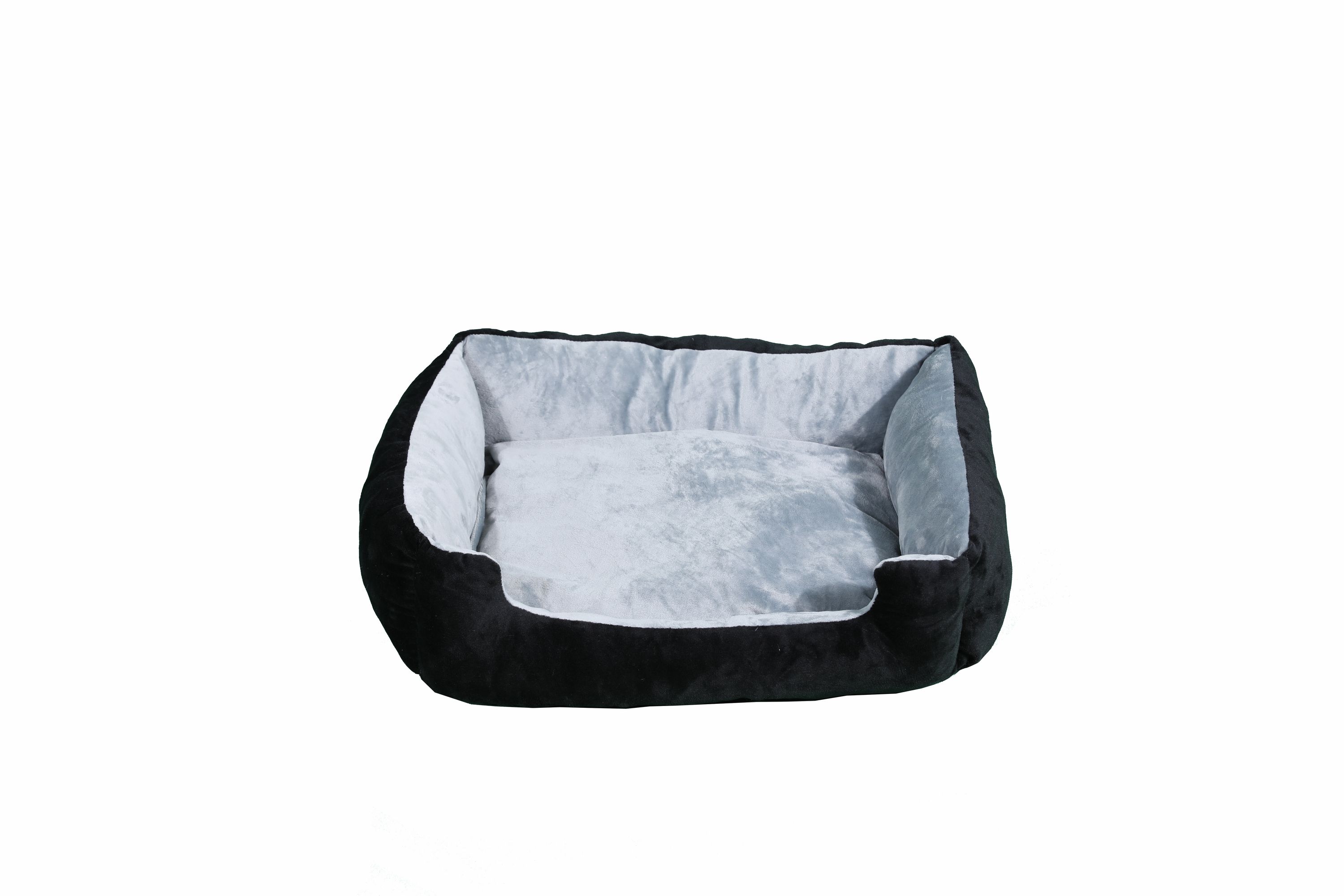 Hundebett NERO XL schwarz/grau