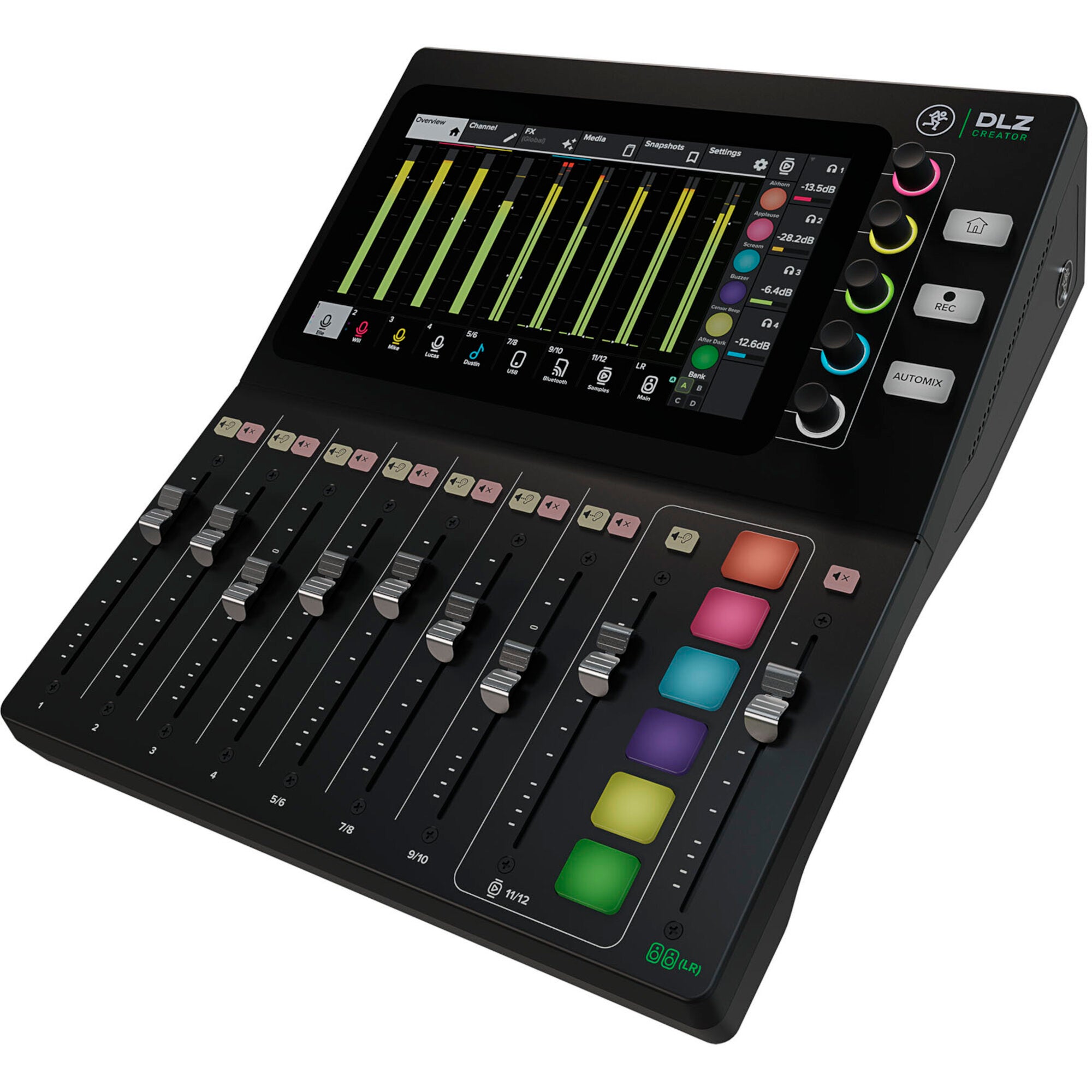 Mackie DLZ Creator podcast- & broadcast-mixer