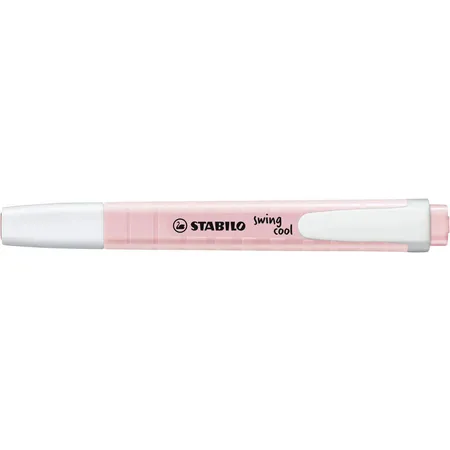 Textmarker - STABILO swing cool Pastel Edition - Einzelstift - rosiges Rouge