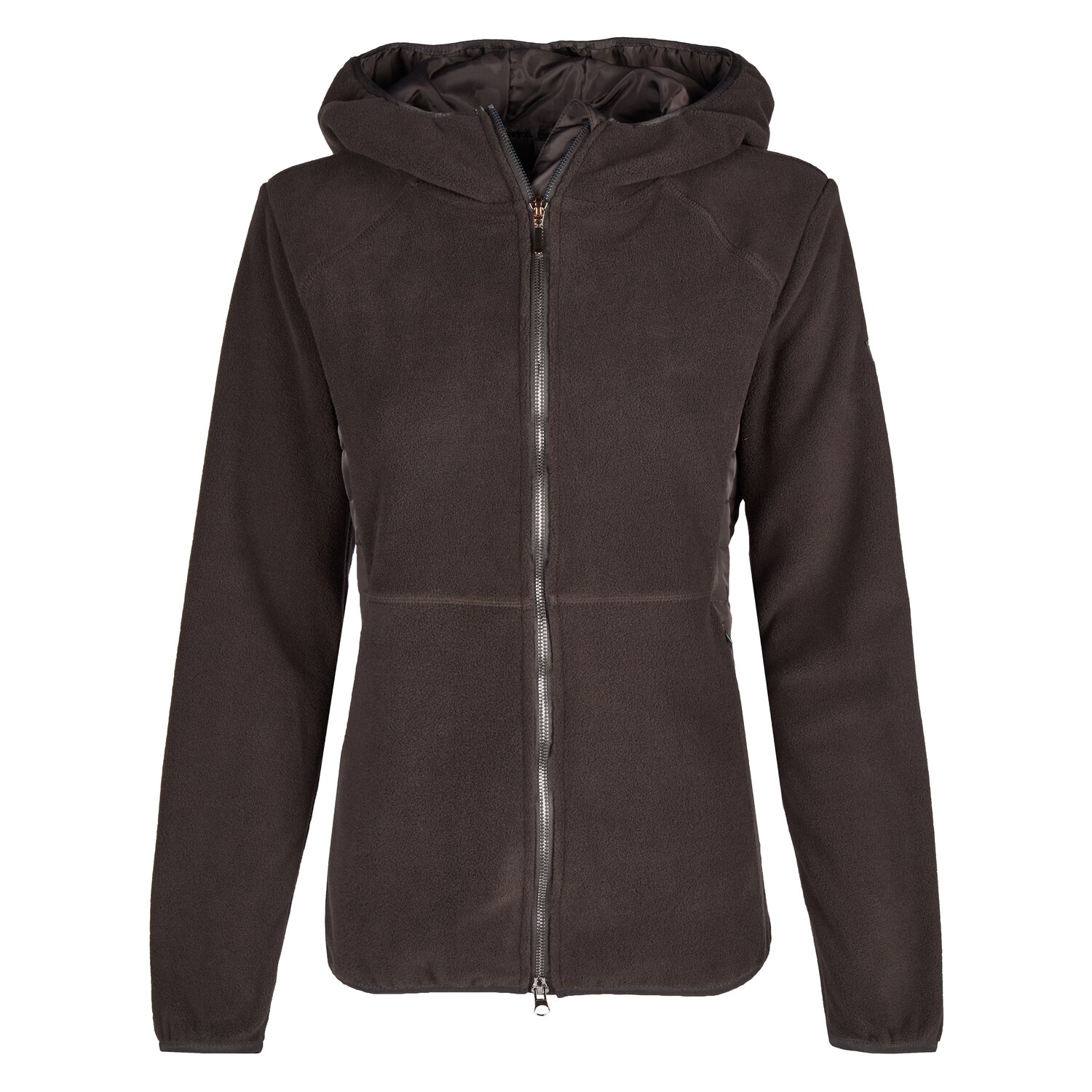 ESKADRON Heritage Fleecejacke Zip-Hood  - basalt grey