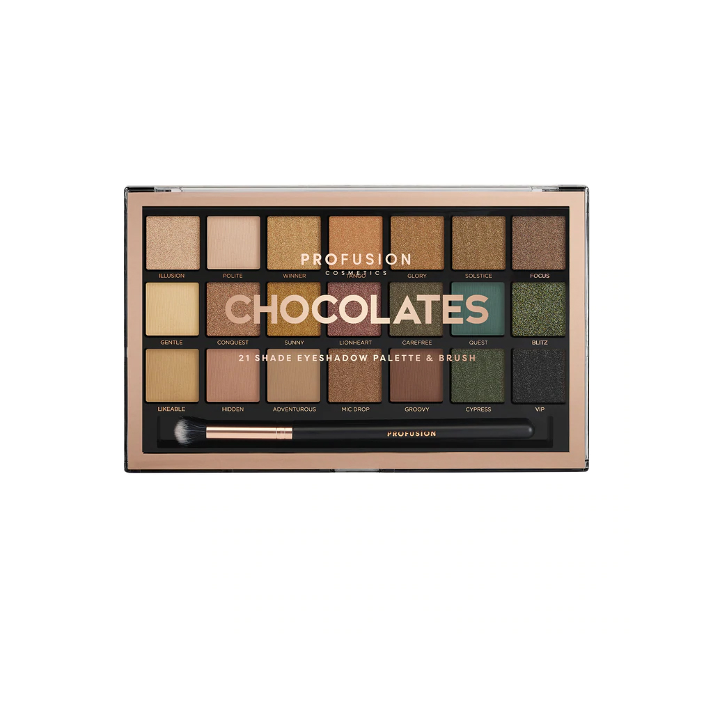 SOMBRAS PROFUSION CHOCOLATES 21 CORES