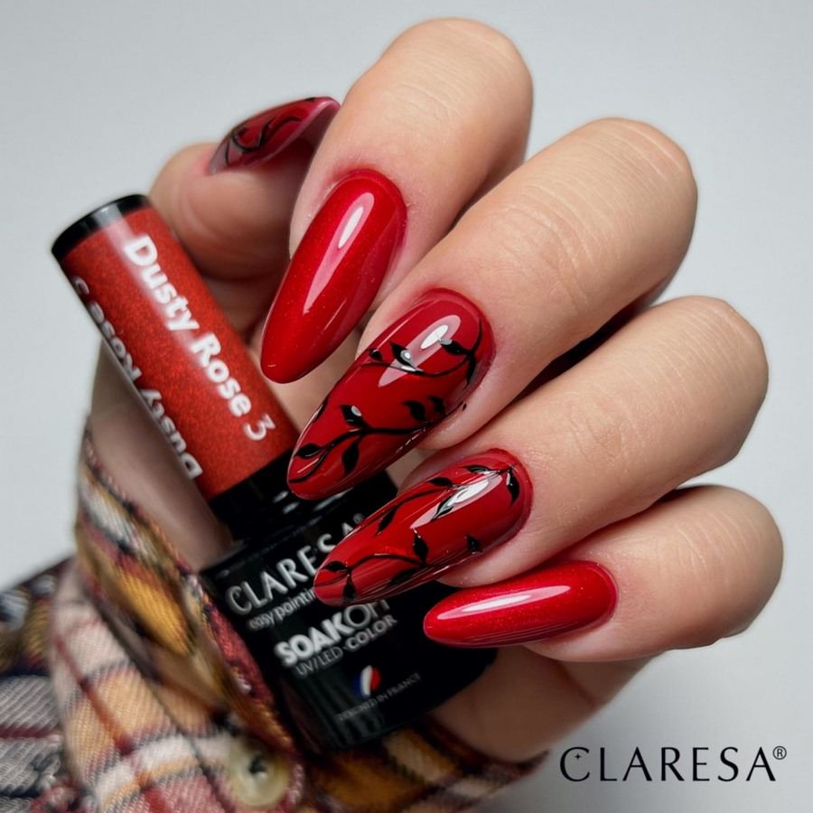 Claresa Nail Polish Hybrid Soak Off Dusty Rose 03 5ml
