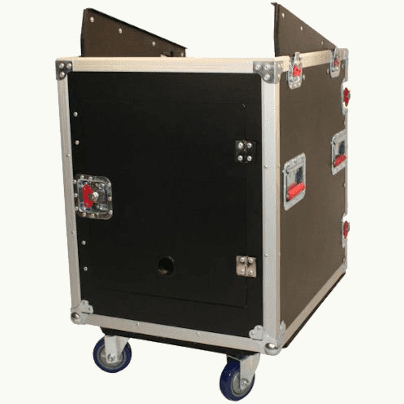 Gator Cases G-TOUR-GRC12X12 houten 12U-12U combi flightcase voor mixers