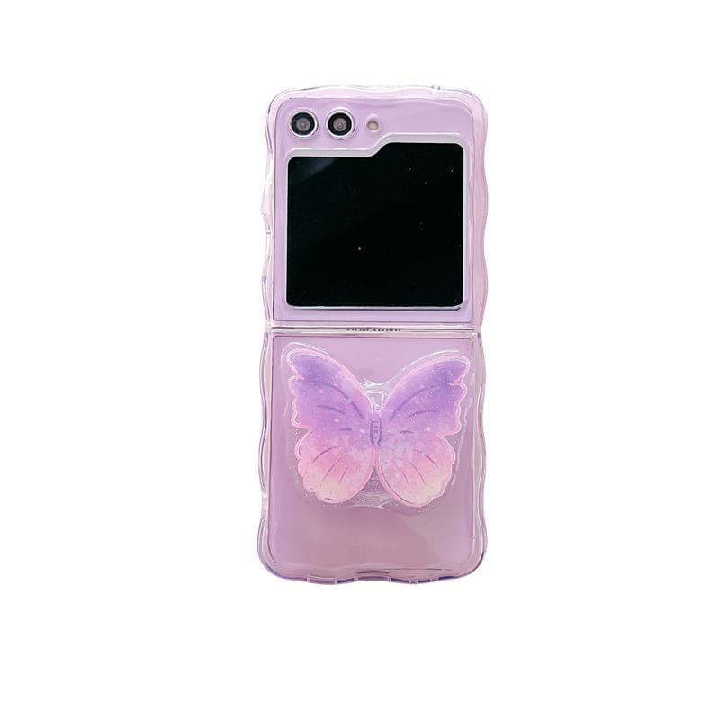 Jaguara - Effen transparante telefoonhoes - Samsung Flip