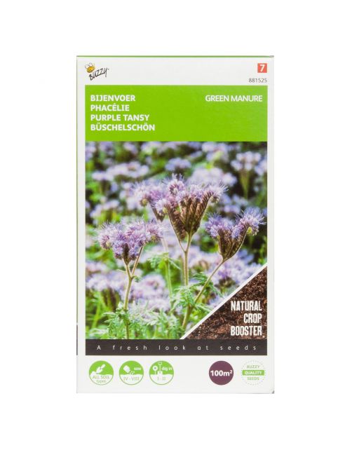 Buzzy Groenbemester Phacelia Tanacetifolia - Groenbemester - 100 g